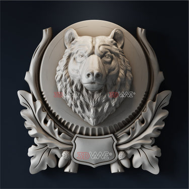 GRIZZLY 3D STL - 3DWave.us